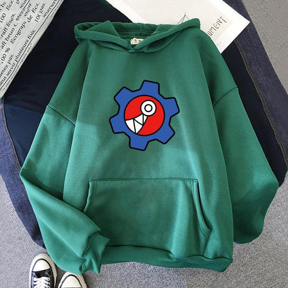 Anime Graphic Hooded Sweatshirt