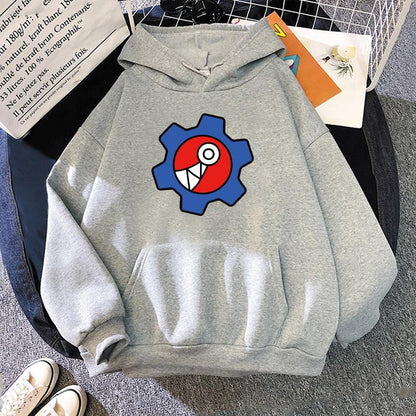 Anime Graphic Hooded Sweatshirt