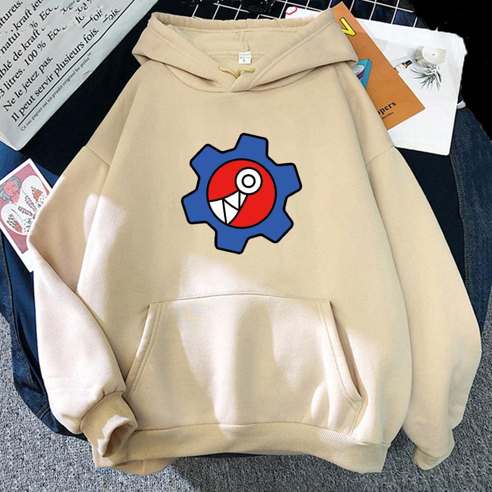 Anime Graphic Hooded Sweatshirt