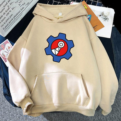 Anime Graphic Hooded Sweatshirt