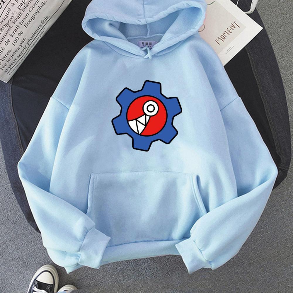 Anime Graphic Hooded Sweatshirt