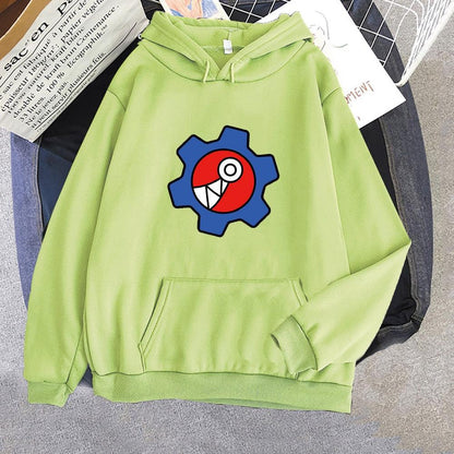 Anime Graphic Hooded Sweatshirt