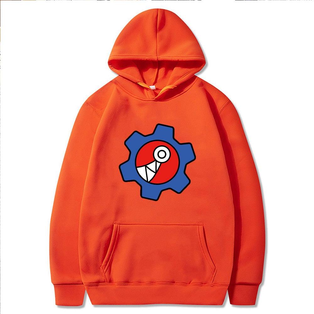 Anime Graphic Hooded Sweatshirt