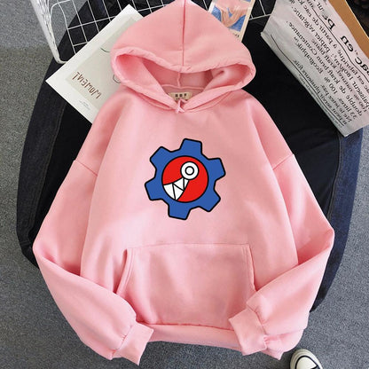 Anime Graphic Hooded Sweatshirt