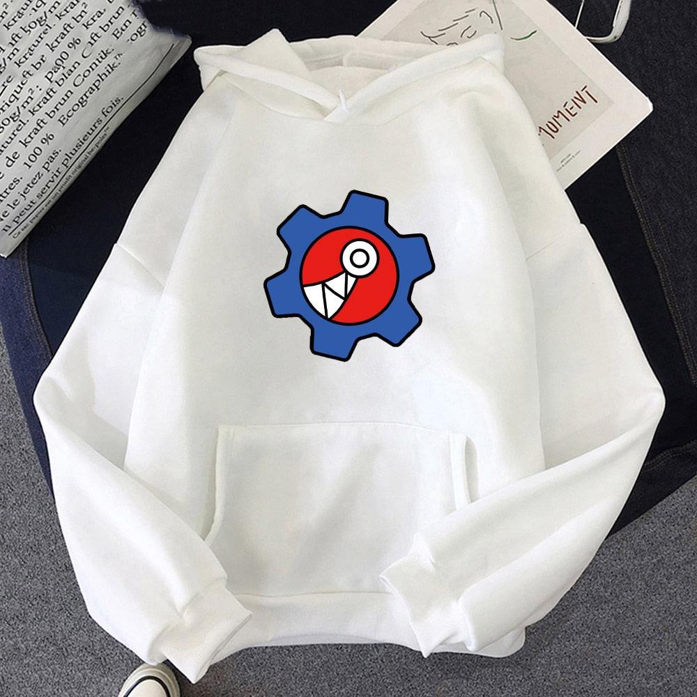 Anime Graphic Hooded Sweatshirt