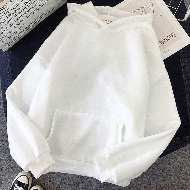 Anime Graphic Hooded Sweatshirt