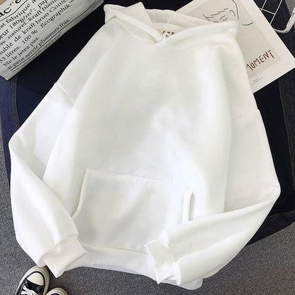 Anime Graphic Hooded Sweatshirt