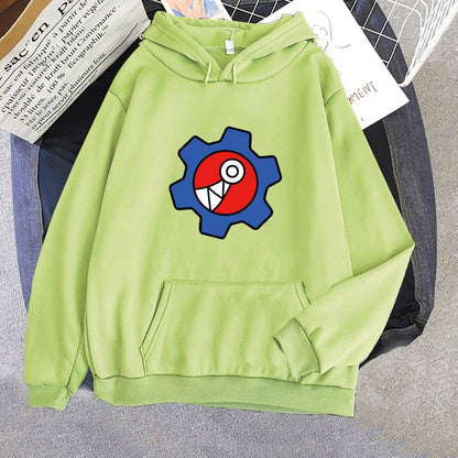 Anime Graphic Hooded Sweatshirt