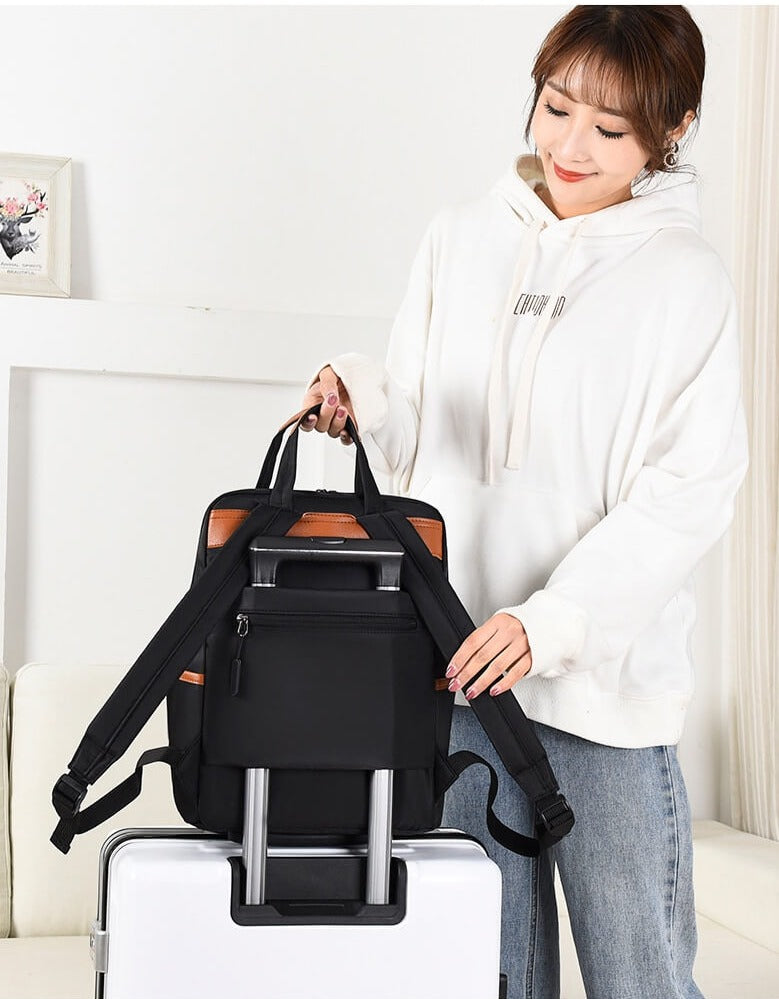 Durable Theft-Proof Travel Bag – Slim Water-Repellent Backpack