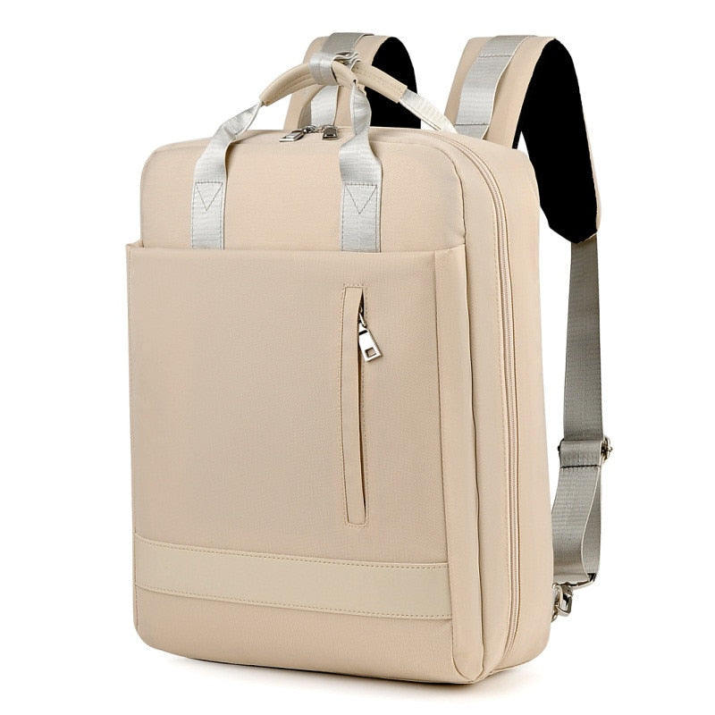 Safe Travel Backpack with Concealed Pockets and USB Port - OutfitLondon