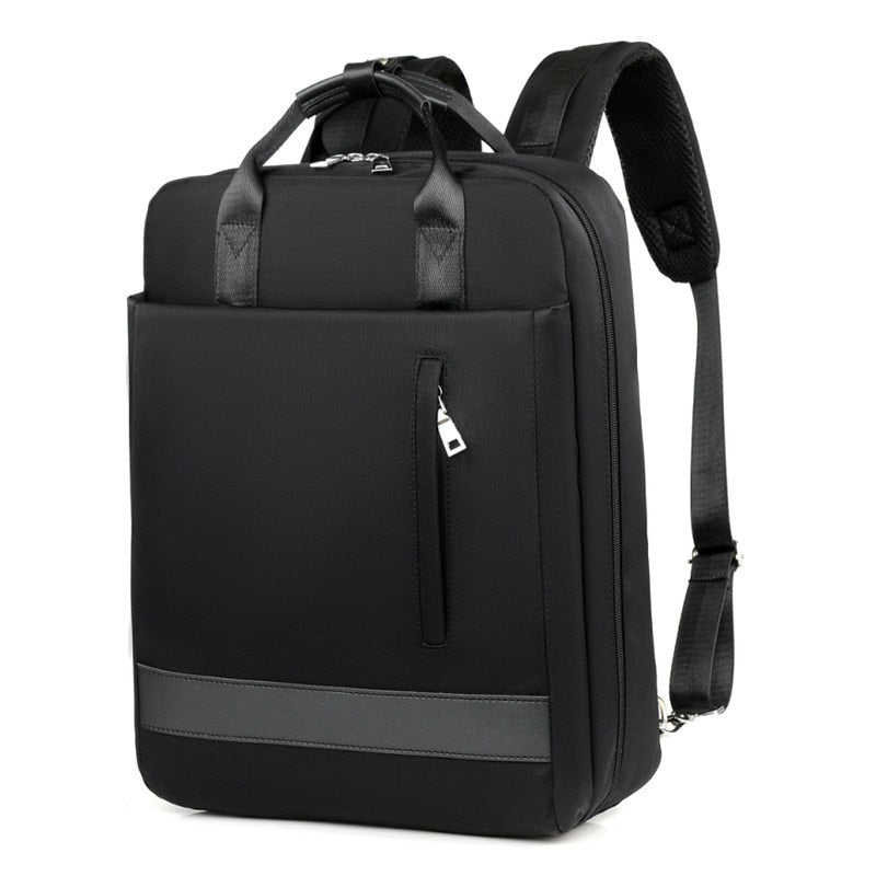 Safe Travel Backpack with Concealed Pockets and USB Port