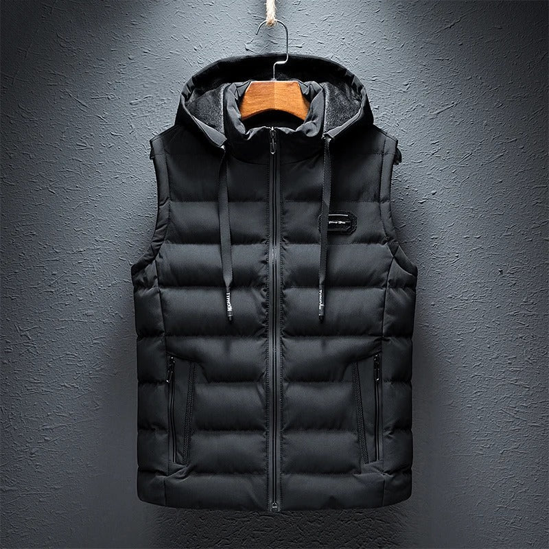 Waterproof Parka Hooded Outdoor Vest - OutfitLondon