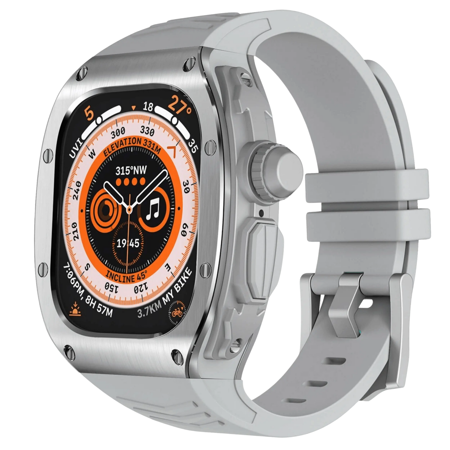 Tough Protective Cover and Comfortable Band for Apple Watch Ultra