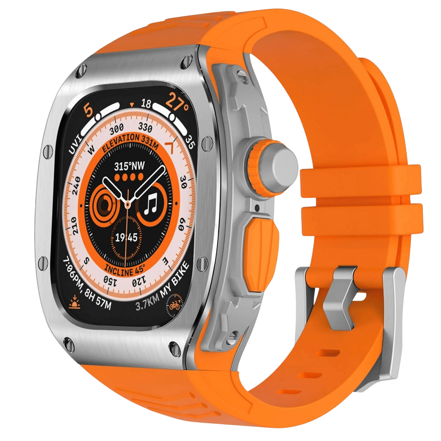 Tough Protective Cover and Comfortable Band for Apple Watch Ultra