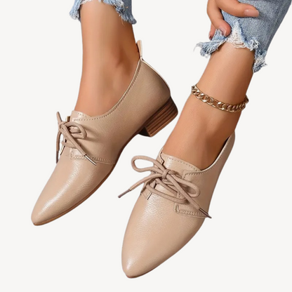 Comfortable Women's Flat Leather Shoes