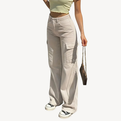 Ladies Comfortable Cargo Trousers