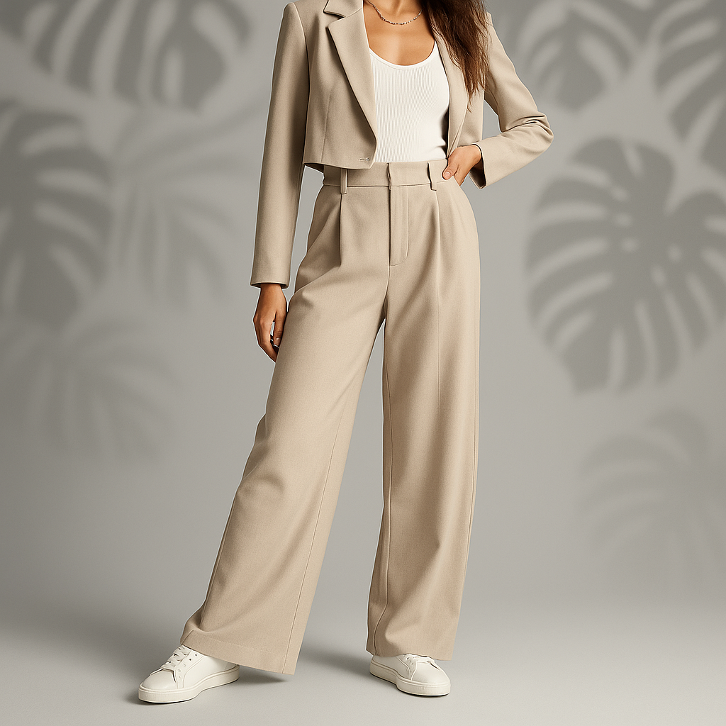 Comfortable Fit Office Trousers - OutfitLondon