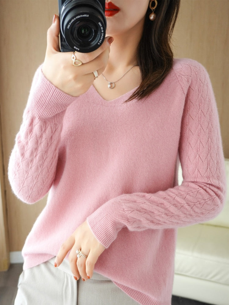 Stylish Ladies Crew Neck Sweater
