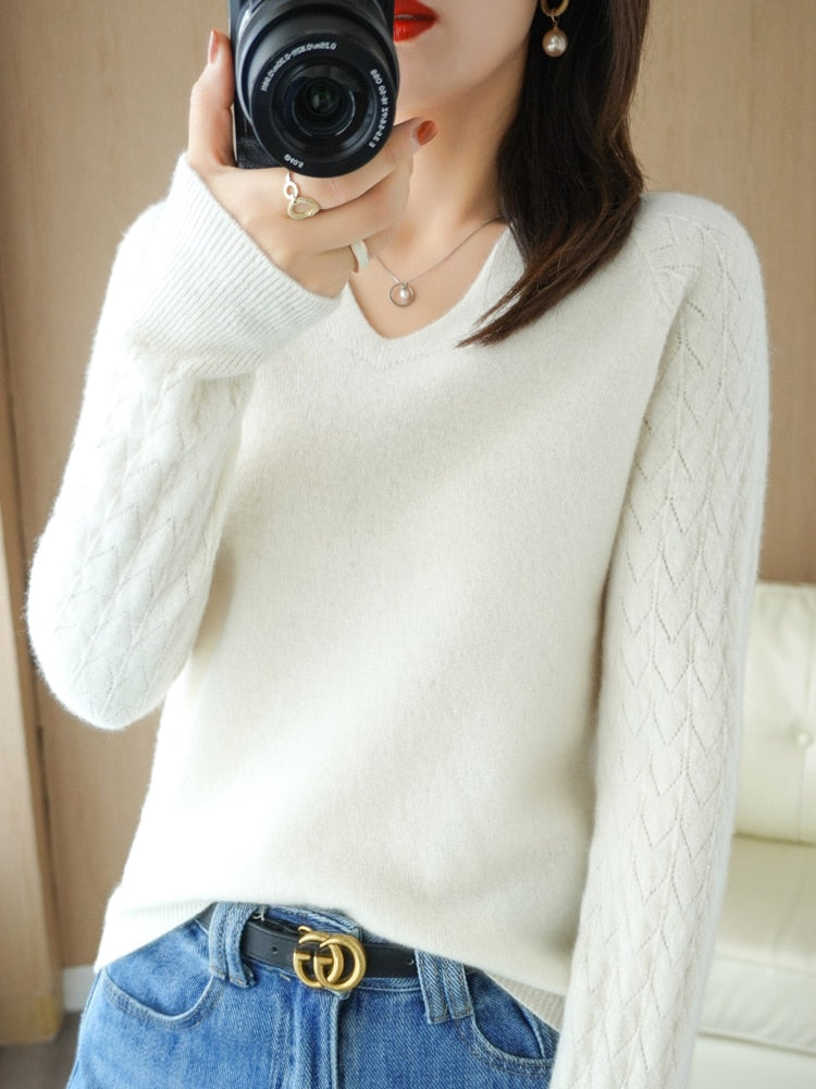 Stylish Ladies Crew Neck Sweater