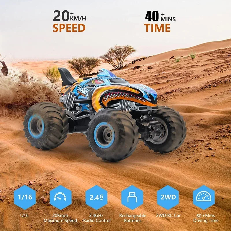 Camion 4x4 Tout-Terrain RC Drift Électrique