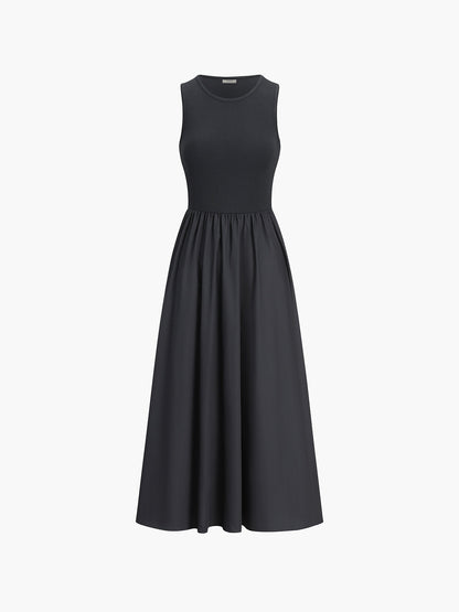 Arianna | Relaxed Fit Crew Neck Maxi Dress