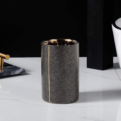 Classic Porcelain Bathroom Essentials Set