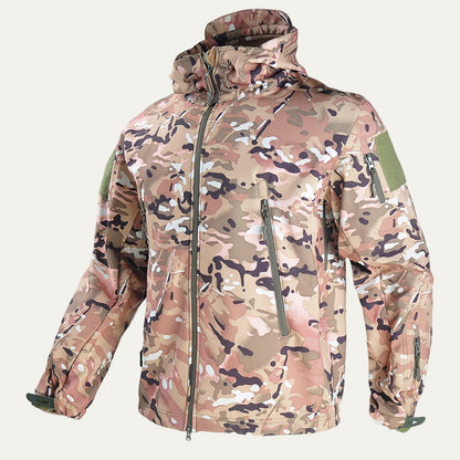 Waterproof Outdoor Hooded Jacket for Men