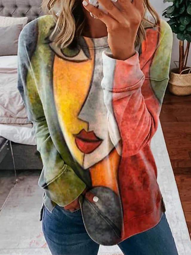 Colorful Ombre Knit Sweater - OutfitLondon