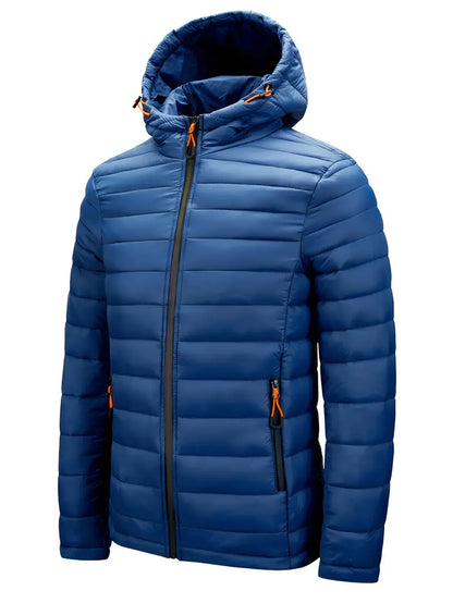 Warm Women's Down Parka Coat with Hood