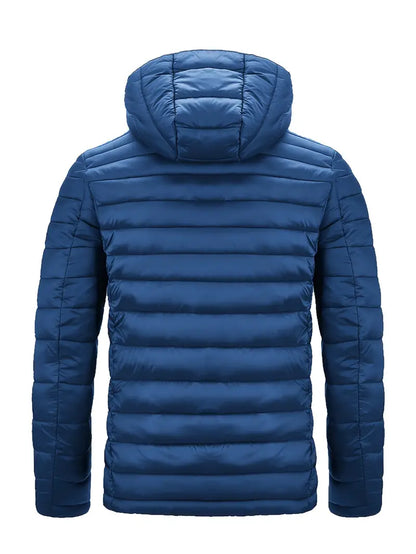 Warm Women's Down Parka Coat with Hood