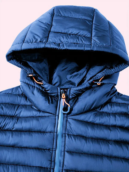 Warm Women's Down Parka Coat with Hood
