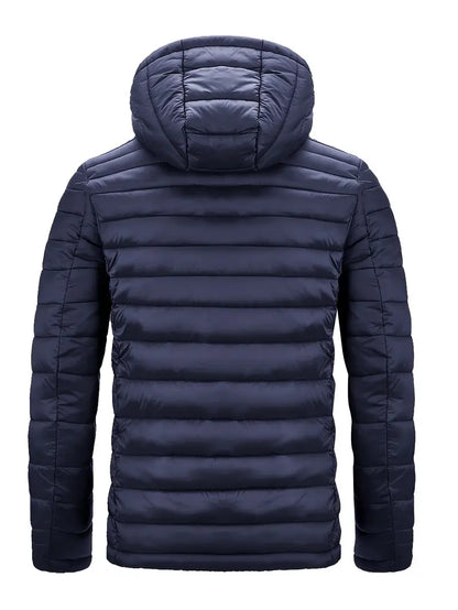Warm Women's Down Parka Coat with Hood