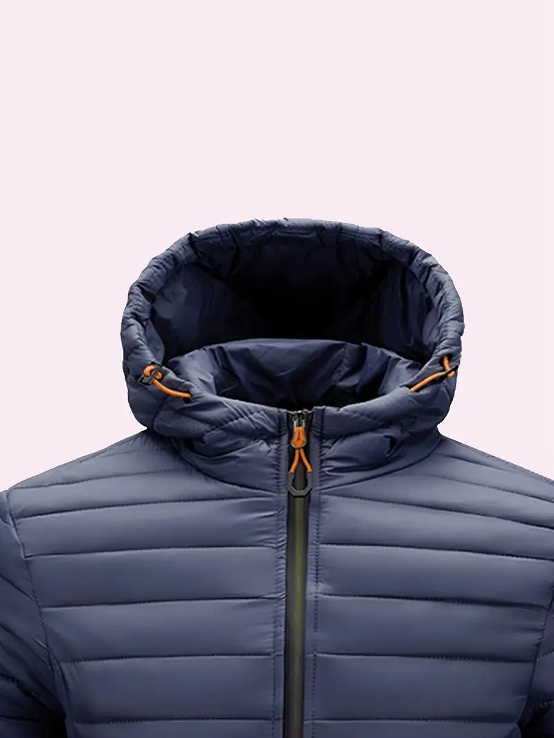Warm Women's Down Parka Coat with Hood