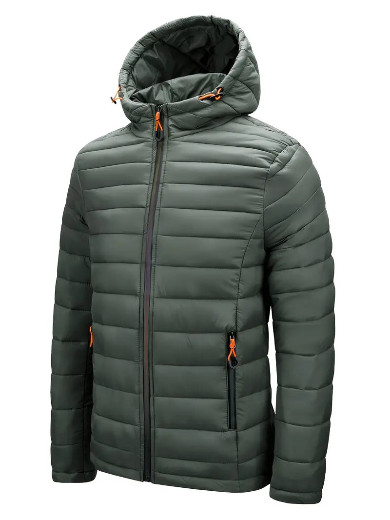 Warm Women's Down Parka Coat with Hood