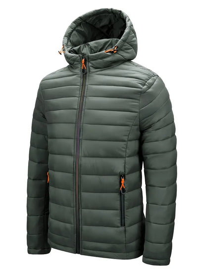 Warm Women's Down Parka Coat with Hood