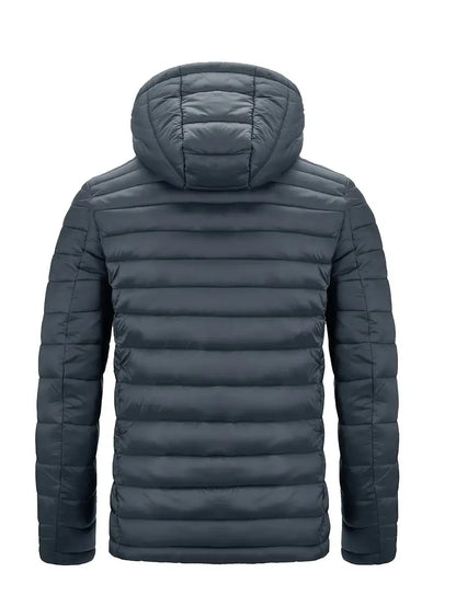 Warm Women's Down Parka Coat with Hood