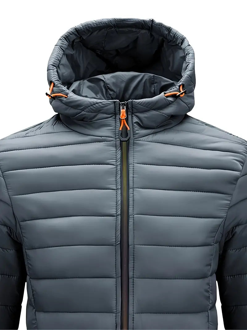 Warm Women's Down Parka Coat with Hood