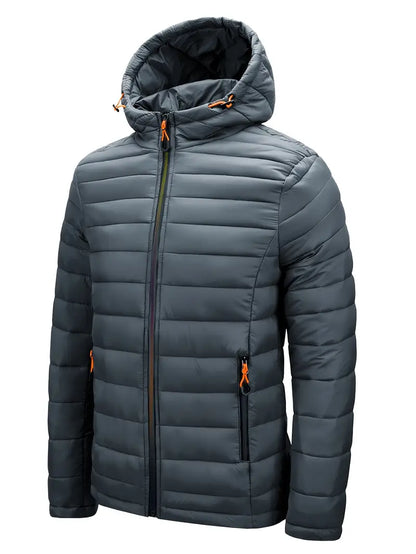 Warm Women's Down Parka Coat with Hood