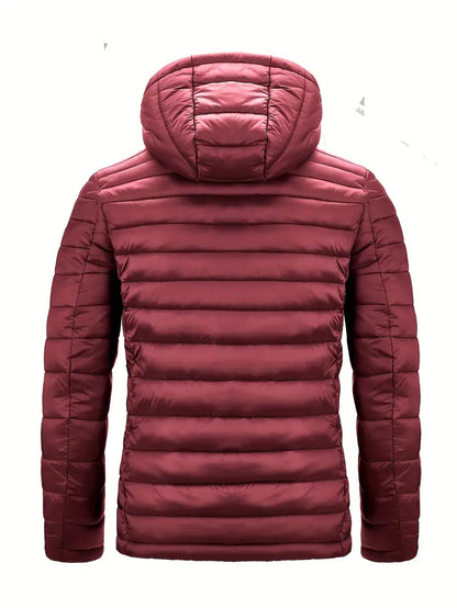 Warm Women's Down Parka Coat with Hood
