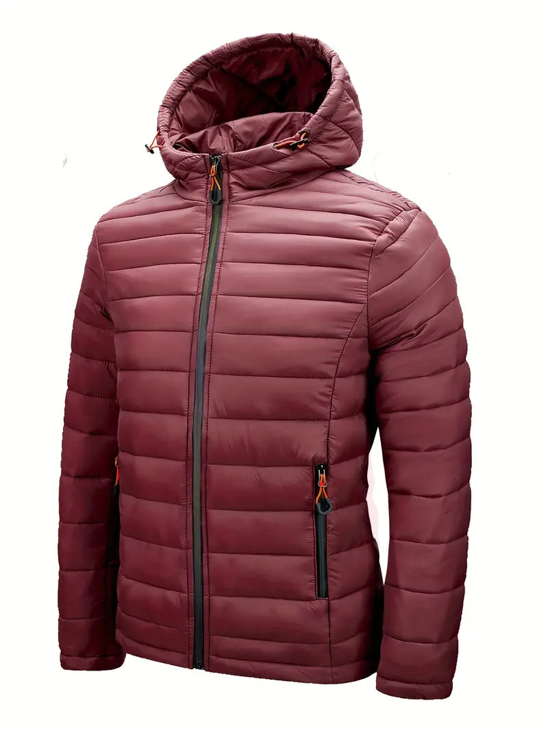 Warm Women's Down Parka Coat with Hood