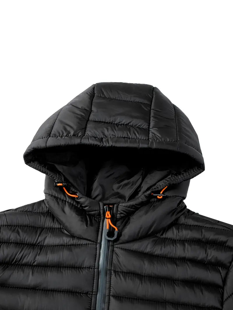 Warm Women's Down Parka Coat with Hood