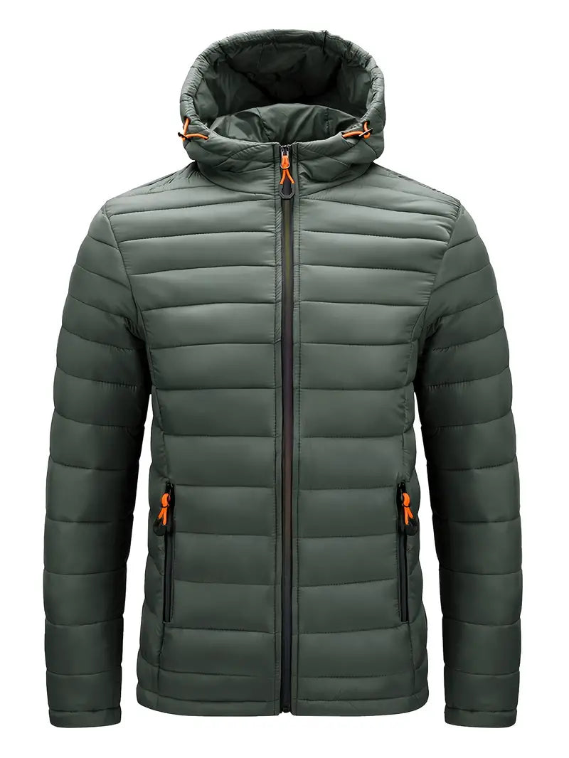 Warm Women's Down Parka Coat with Hood