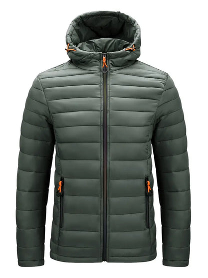 Warm Women's Down Parka Coat with Hood