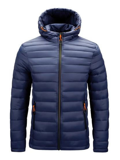 Warm Women's Down Parka Coat with Hood