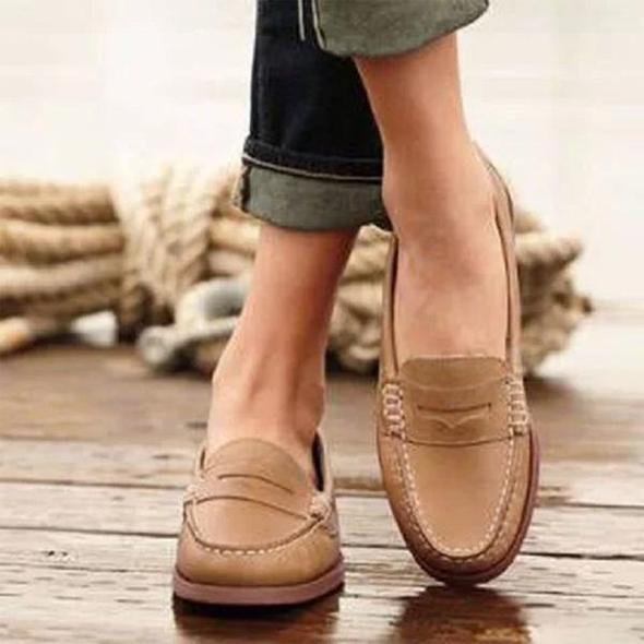 Comfy Women's Slip On Moccasin Shoes