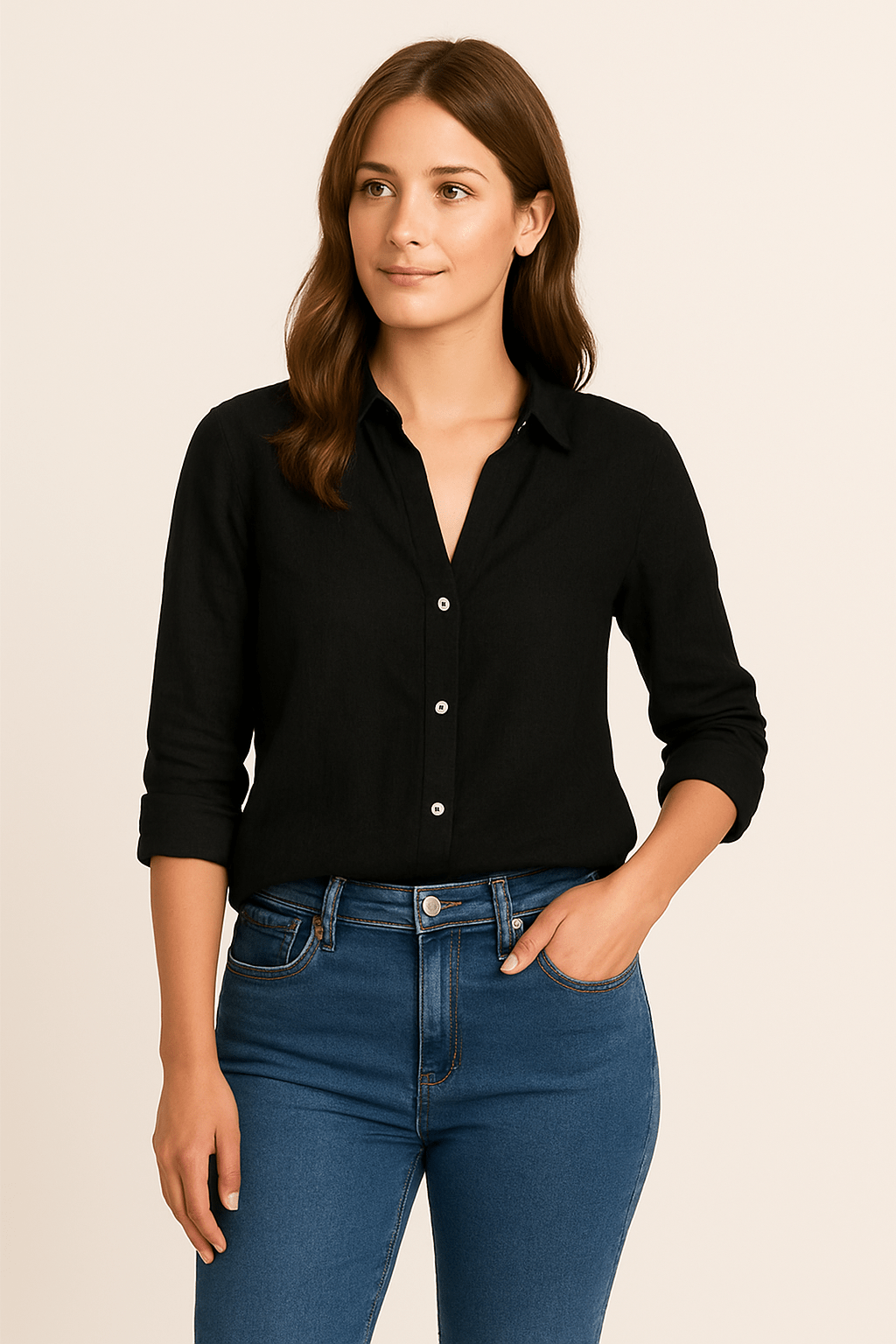 Women's Lightweight Breathable Summer Blouse