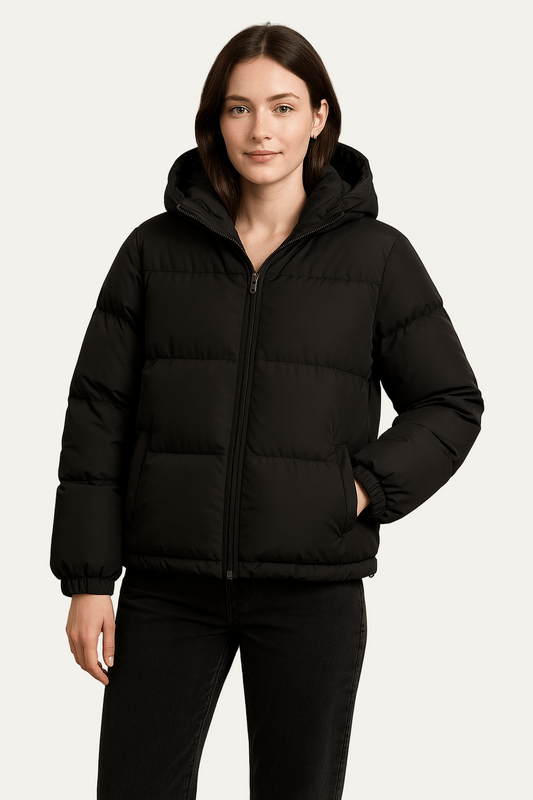 Slim Fit Lightweight Women's Puffer Coat - OutfitLondon