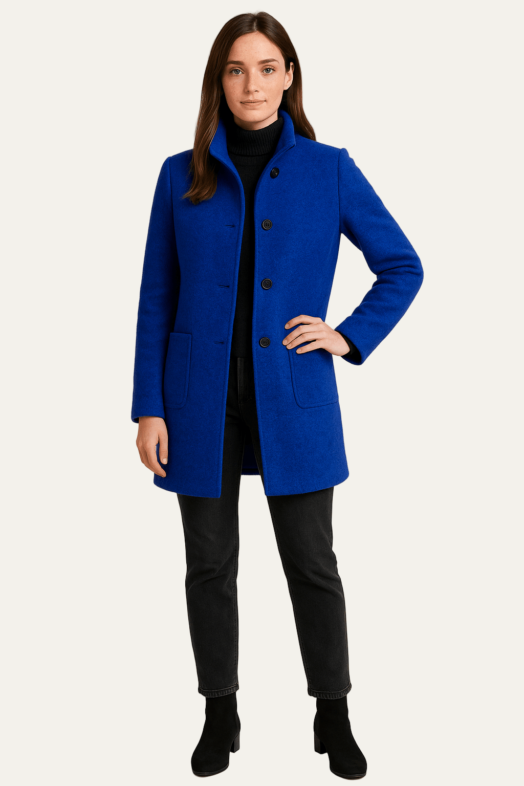 Classic Fit Double Button Trench Coat
