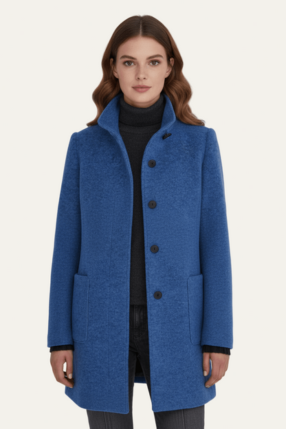 Ladies Classic Oversized Hooded Coat