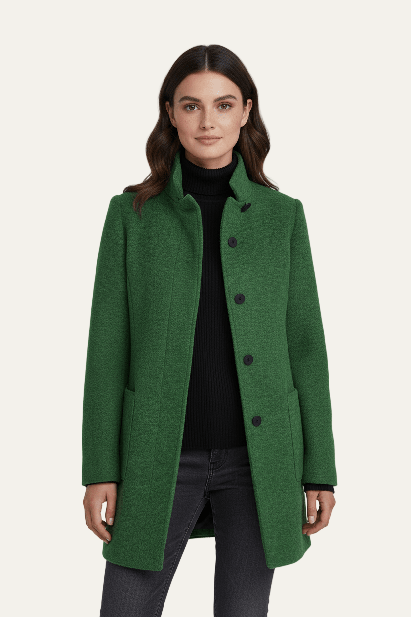 Ladies Classic Oversized Hooded Coat
